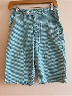 🎀3 for $19 ✨ Teal Gingham Casual half Pants